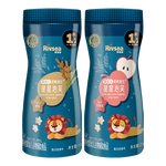 禾泱泱婴幼儿稻鸭原生星星泡芙 宝宝儿童零食低敏6个月以上辅食泡芙条 【2罐】星星泡芙原味16g+草莓味20g