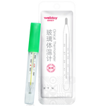 维德（WELLDAY）水银体温计玻璃温度计家用 儿童婴儿宝宝精准体温表成人医用腋下 玻璃体温计【腋下1支】