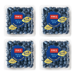 京鲜生 当季云南蓝莓 4盒超大果22mm+ 125g/盒 生鲜水果 源头直发 包邮