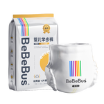 bebebus金标茶树精华超薄透气学步裤拉拉裤男女宝宝尿不湿 2XL 4片 试用装