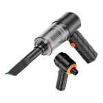 桌面吸尘器家用吸尘器车用无线充电两用家用小型迷你汽车大功率强力吸力桌面吸尘器 吸尘器豪华充电款|吹吸一体|全组件套装|黑色款