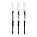 直液式走珠中性笔ins巨能写大容量黑色笔0.5签字笔速干顺滑全针管学生刷题笔 【超顺滑大容量】-黑色10支