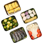 家用保鲜盒收纳盒密封带盖食品盒饭盒冰箱专用盒子储存盒 带盖保鲜盒