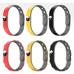 【静电克星】冬季防静电手环 负离子无线静电消除器  可调式硅胶手链  智能释放静电 （可调式）  圆边白