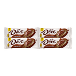 德芙巧克力43g*12条榛仁丝滑牛奶巴旦木香浓黑巧排块小吃零食送礼 丝滑牛奶43g*4条