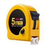 得力【磁吸尺带头-升级不加价】5m锁定功能钢卷尺 木工尺装修测量尺子 办公用品TT213(原8203新老混发)