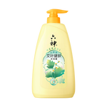 六神沐浴露艾叶止痒1kg 持久留香男士专用沐浴液乳女士保湿滋润家庭用