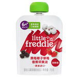 小皮（Little Freddie）果泥婴儿宝宝水果泥宝石果泥西梅泥 无添加糖盐果泥婴儿6个月以上 【尝鲜】黑莓椰子草莓香蕉泥 70g*1袋 6月+