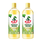 水卫士地板清洁剂婴宠家庭适用 扫地机器人专用 瓷砖拖地去污除菌去污垢 地板清洁剂1kg*2瓶【婴宠适用】