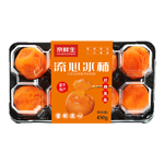 京鲜生 陕西富平流心冰柿 450g/盒 6-8枚 源头直发