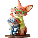 52TOYS正版疯狂动物城2最佳拍档朱迪尼克巡逻盲盒手办潮玩摆件 疯狂动物城【端盒6款】概率出隐藏