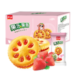 嘉士利果乐果香水果酱夹心饼干休闲零食独立小包装办公室 夹心饼干-蓝莓味1000g
