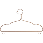 家用晾衣架加粗无痕宿舍用学生挂衣防滑撑子衣服架子衣挂晾晾衣架 【抹茶绿】 1701防鼓包【43cm】20个