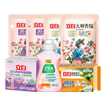 立白内衣裤洗衣液洗内裤专用除菌抑菌手洗去血渍清洗剂 立白洗护7件套