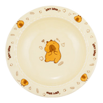 卡皮巴拉陶瓷餐盘可爱家用宿舍草帽盘蛋糕盘高颜值精致餐具碗盘 卡迪巴拉【1个装】8.5英寸草帽盘