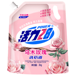 活力28洗衣液2kg 衣物去渍去污持久留香型 袋装补充装家庭装 整箱批发 乌木玫瑰洗衣液2kg