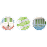 飞利浦（PHILIPS）电动牙刷头柔和亮白刷头适配5效宝藏刷HX2471系列亮白 官方旗舰店 柔和亮白3支装-深藏BlueHX2033/03