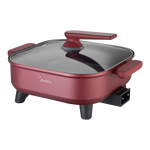 美的（Midea）电火锅电煮锅 火锅专用大功率速沸家用6.5L大容量多用途多功能锅电煮锅电热锅电炒锅小电锅 6.5L 【一体锅】HGE3030T03