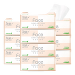 洁柔抽纸巾软抽面巾纸卫生纸无香餐巾纸擦手纸家用整箱装 3层 300张*10包