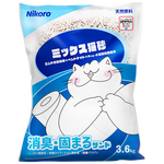 妮可露Nikoro经典小蓝块混合猫砂豆腐砂膨润土猫砂可冲厕3.6kg*4袋