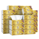 清风（APP）抽纸 金装3层100抽*24包S码 整箱纸巾 面巾纸 擦手家用软抽卫生纸