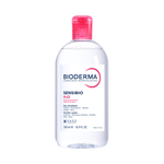 贝德玛（BIODERMA）粉水500ml舒妍多效洁肤液卸妆水年货情人节礼物【新老包装随机】