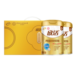 伊利欣活 金装中老年奶粉 礼盒年货节送礼送长辈 营养品早餐 800g*2