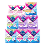 薇尔卫生巾日夜组合套装日用加长夜用护垫迷你巾姨妈巾超薄透气 日夜106片