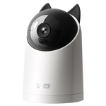 鸿蒙智选800万摄像头家用监控器室内360度无死角带夜视全景可对话可视频家庭看护支持华为智慧生活海雀5i4K