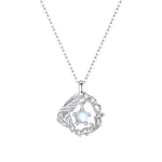 唯一（Winy）蓝桉与鸟999足银项链女款2026新款轻奢吊坠送女朋友生日礼物首饰