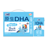 QQ星伊利原生儿童牛奶系列 年货礼盒装【周深同款QQ星】 QQ星DHA牛奶125ml*16盒1月产