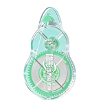 晨光（M&G）修正带静音耐摔修正带简约大容量涂改带少女高颜值小学生专用批发大容量学生作业涂改带黄色改正带 【原纸色】“隐形”修正带 5支装（共150m）