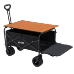 尚烤佳（Suncojia）露营车户外小推车折叠野餐营地车家用快递拉货遛娃摆摊拖车+桌板