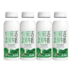 悦鲜活有机鲜牛奶  260ml*4瓶 巴氏杀菌乳 生鲜 低温奶
