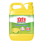 立白柠檬去油食品用厨房餐厅商用餐饮洗涤剂灵洗碗去油不伤手加量大桶 【经典爆款】清新柠檬洗洁精1kg*1