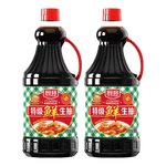 厨邦特级鲜生抽1.48kg酿造家用炒菜鲜味鲜味浓郁 特级鲜生抽1.48kg*2