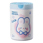 百易特垃圾袋抽绳式大号家用加厚袋子厨房手提式塑料袋 1卷约55只【抽绳式】