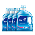 蓝月亮亮白增艳洗衣液薰衣草香 2kg瓶+1kg*3瓶 护色增艳 洁净去污易漂洗