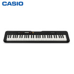 卡西欧（CASIO） 电子琴 CT-S200BK黑色 时尚便携潮玩儿童成人娱乐学习61键电子琴
