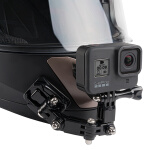 TELESIN GoPro10 9头盔支架hero8 7配件适配大疆osmo action运动相机insta360ONE R配件