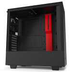 恩杰 NZXT H510 黑红 DIY中塔ATX机箱（前置USB-C/280水冷支持/钢化玻璃侧透）