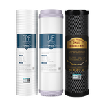 钻芯 净水器滤芯通用10英寸前置过滤PP棉家用纯水机活性炭超滤净水机滤芯套装 10寸通用超滤阻垢套装