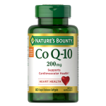 NATURE'S BOUNTY 自然之宝 辅酶心肌q10胶囊美国进口coq10辅酶素Q10200mg80粒护心脏
