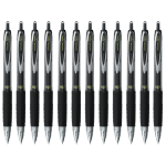 uni 三菱铅笔 UMN-207 按动中性笔 0.5mm 黑色 12支装