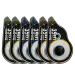 得力（deli）【全网低价】210米酷黑修正带 超长涂改带加大容量开学文具顺滑改正带 6个装/VR190修正带开学必备