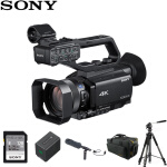 索尼（SONY）PXW-Z90摄像机 4K高清HDR掌中宝专业手持会议 直播 课程摄录一体机套餐二