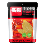 名揚火锅底料 正宗四川火锅底料 牛油麻辣成都名掦手工全型火锅料 特辣500g（餐饮装）