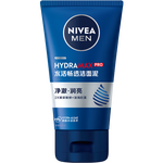 妮维雅（NIVEA）男士洗面奶洁面乳清洁清爽男士护肤品不紧绷男士洁面 水活畅透洁面泥100g