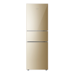 Haier 海尔 金厨系列 BCD-216WMPT 风冷三门冰箱 216L 金色
