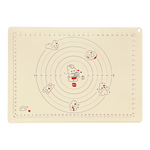 展艺铂金硅胶揉面垫70cm液态擀面揉面不粘加厚防滑食品级易清洁露营